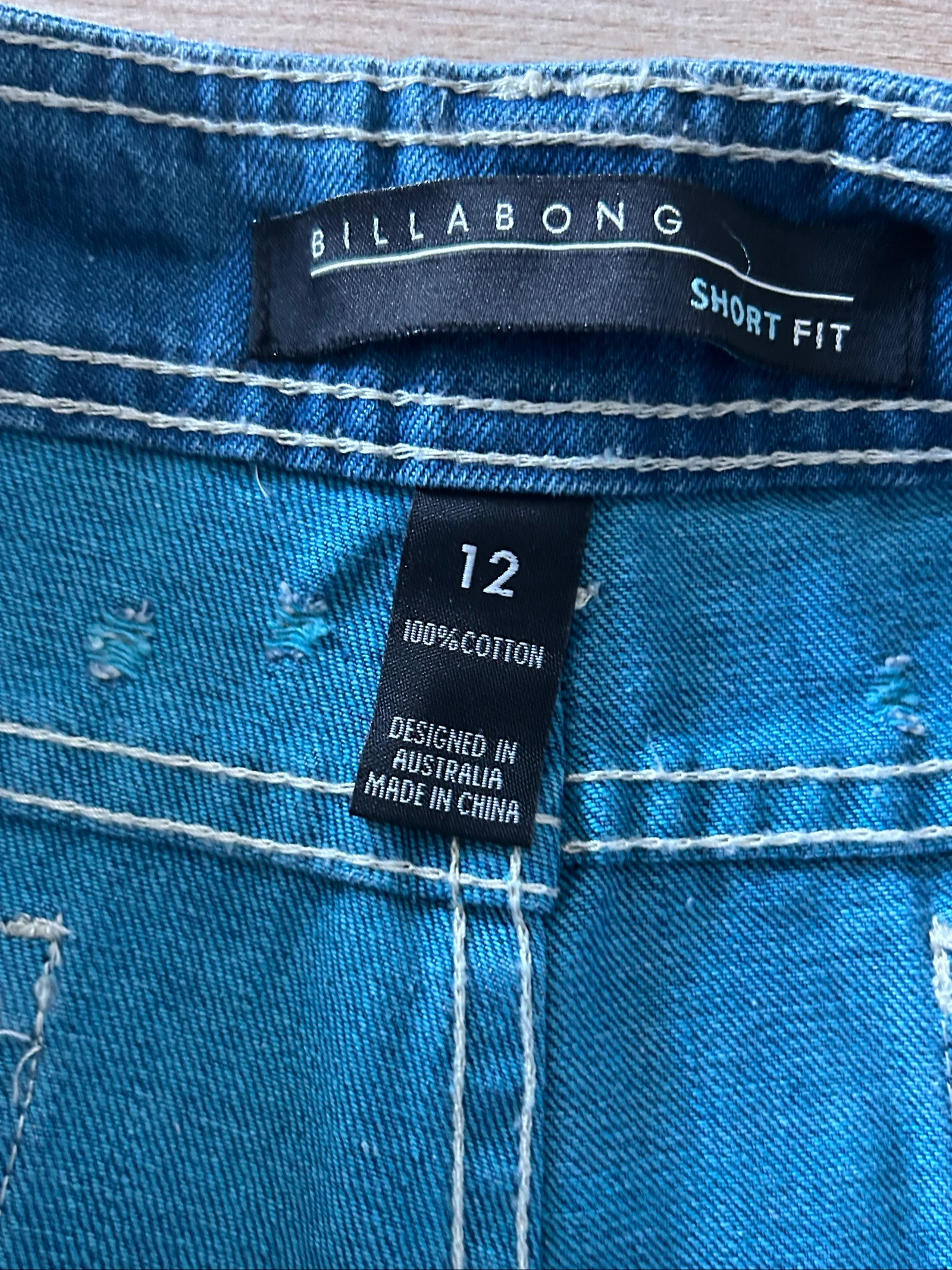 Billabong damesjeanshort – Short Fit – Blauw – Zeer goede staat – photo 5
